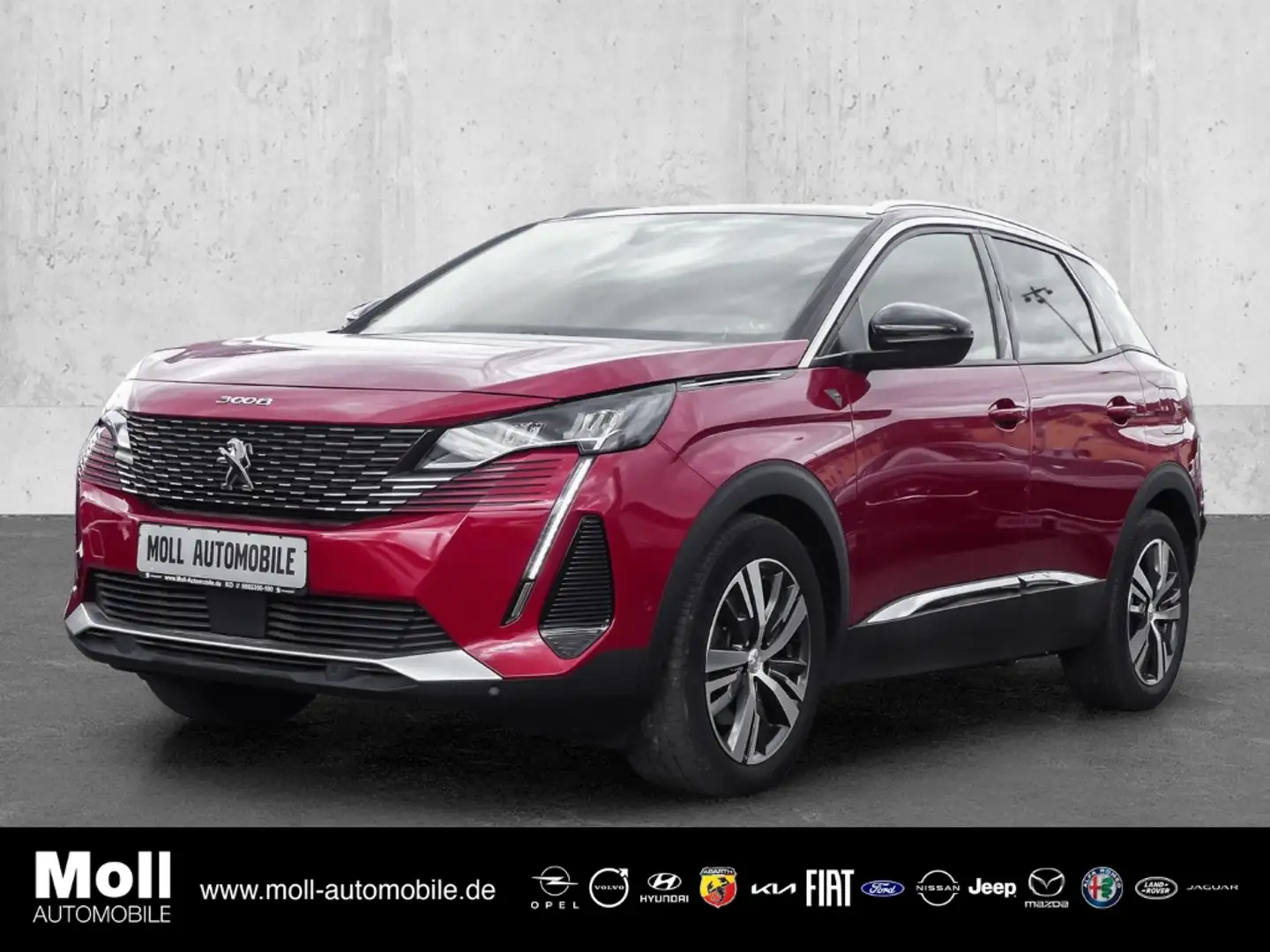 Peugeot 3008 Hybrid 225 Roadtrip 1.6 Plug-In EU6d Navi Digitale Rot - 1