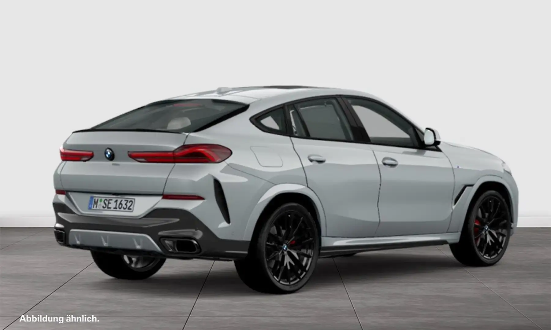 BMW X6 xDrive30d M Sport HUD PANO RFK NAVI Standh. LED Grau - 2