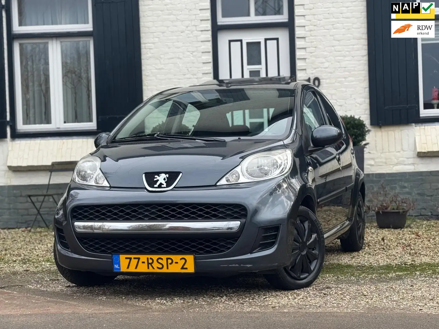 Peugeot 107 1.0-12V XS|Automaat|1e eigenaar|Schuifdak| Szary - 1