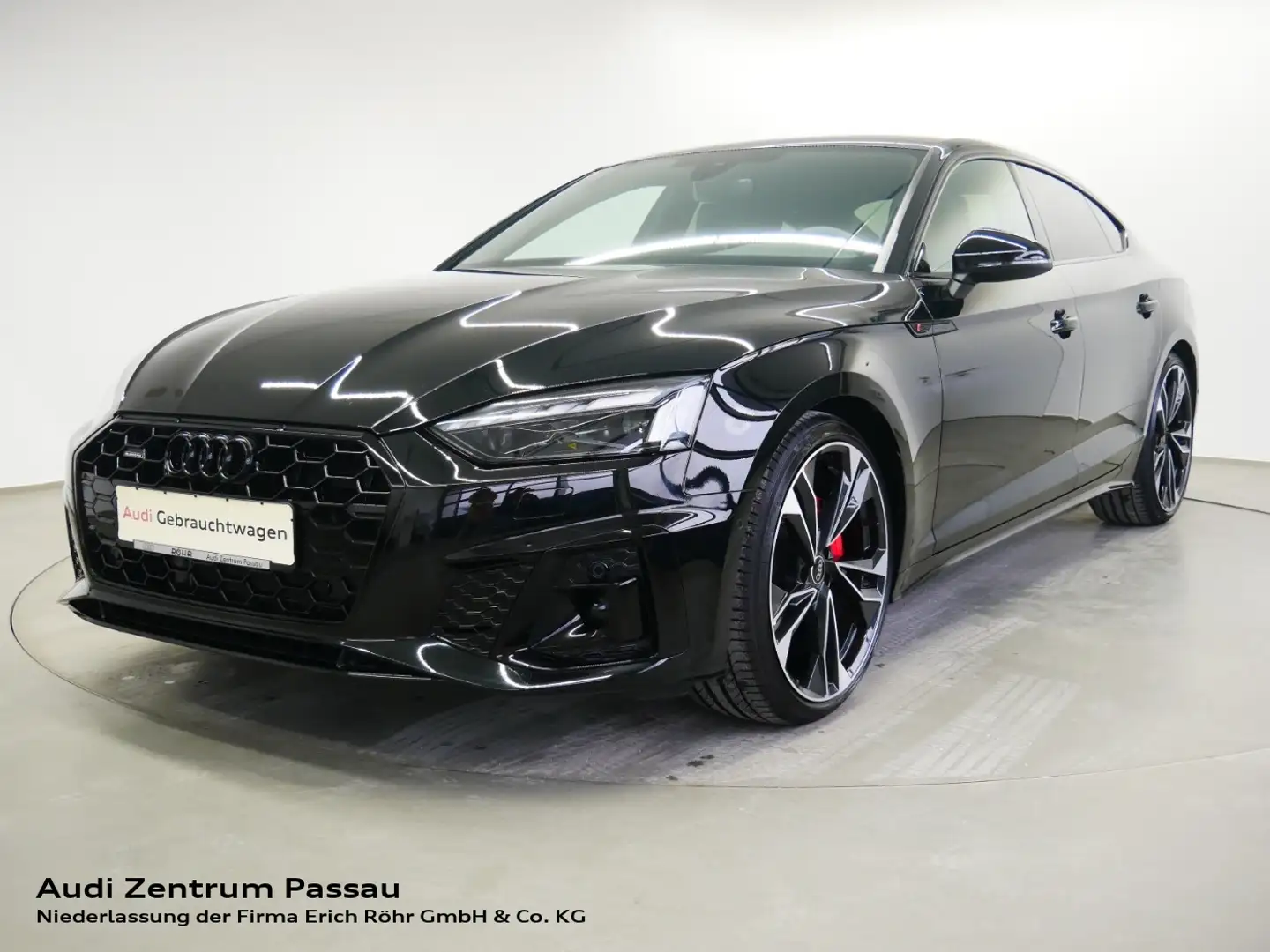 Audi A5 Sportback 40 TDI quattro S line business S tro. MA Noir - 1