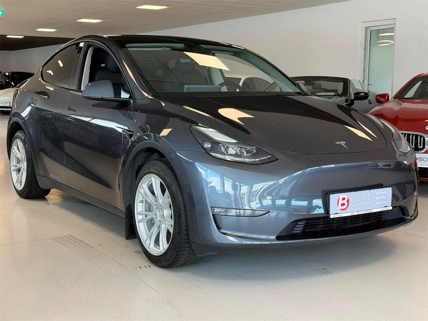 Tesla Model Y Long Range *AHK* AWD 75kWh Grau - 1