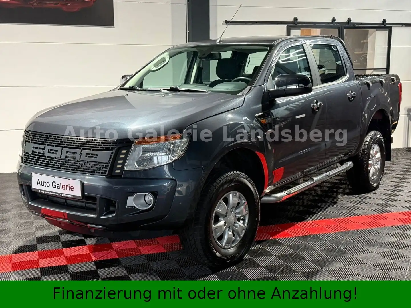 Ford Ranger 2.2 XLT Doppelkabine 4x4*Klima*Bluetooth* Grau - 1