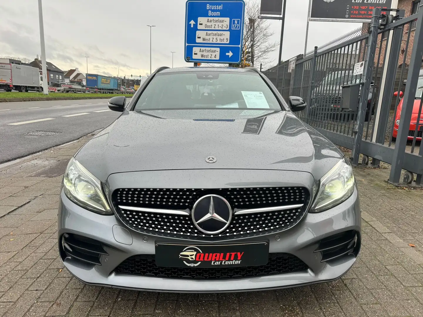 Mercedes-Benz C 220 D BREAK T 9G-TRONIC AMG Line 177000 km EURO 6D Gris - 2