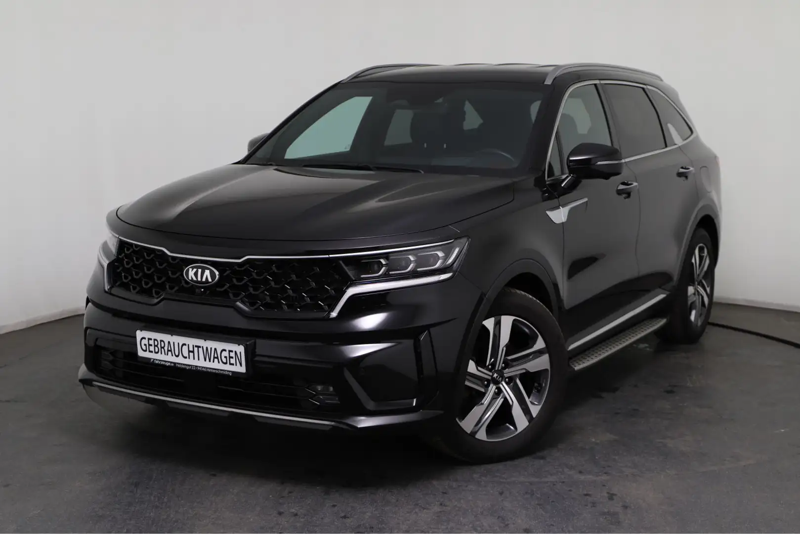 Kia Sorento 1.6 T-GDI 4WD Platinum *AHK*NAVI*ACC*HUD*LED*DHZ*K Zwart - 1