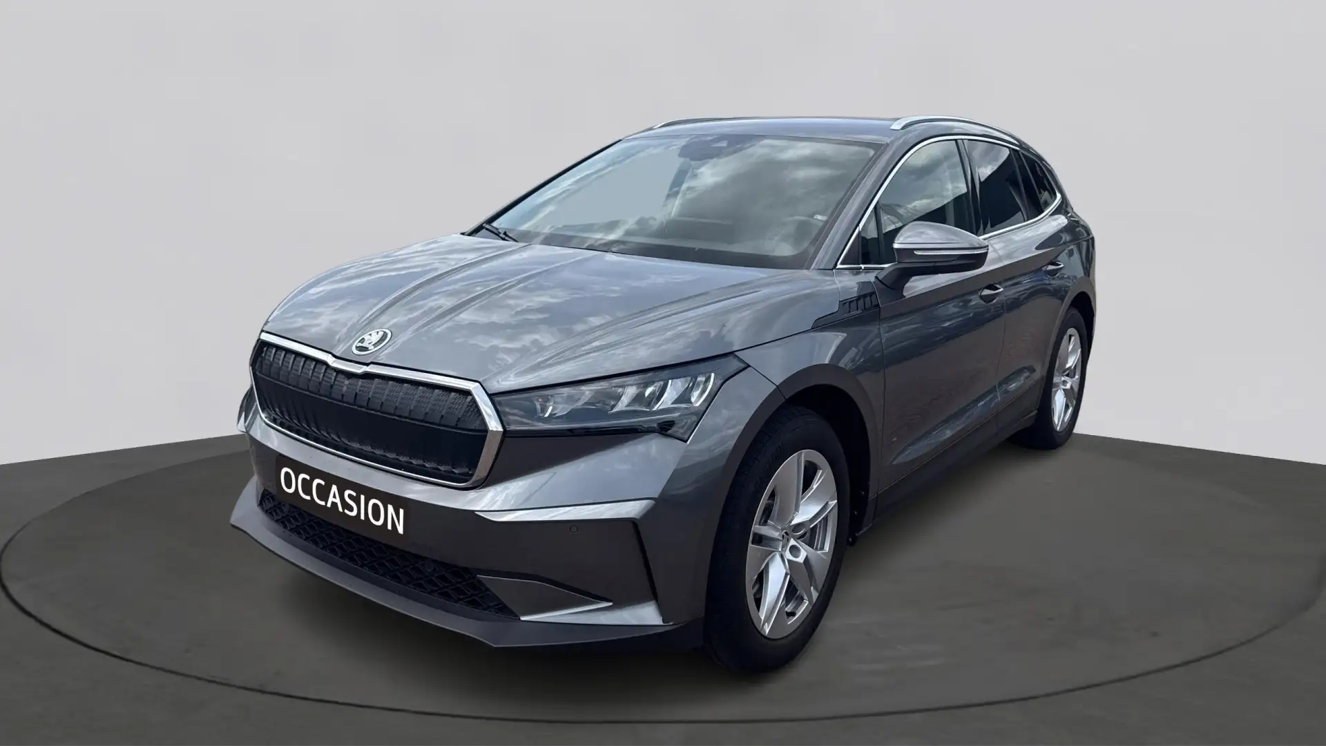 Skoda Enyaq 85 Selection Gris - 1
