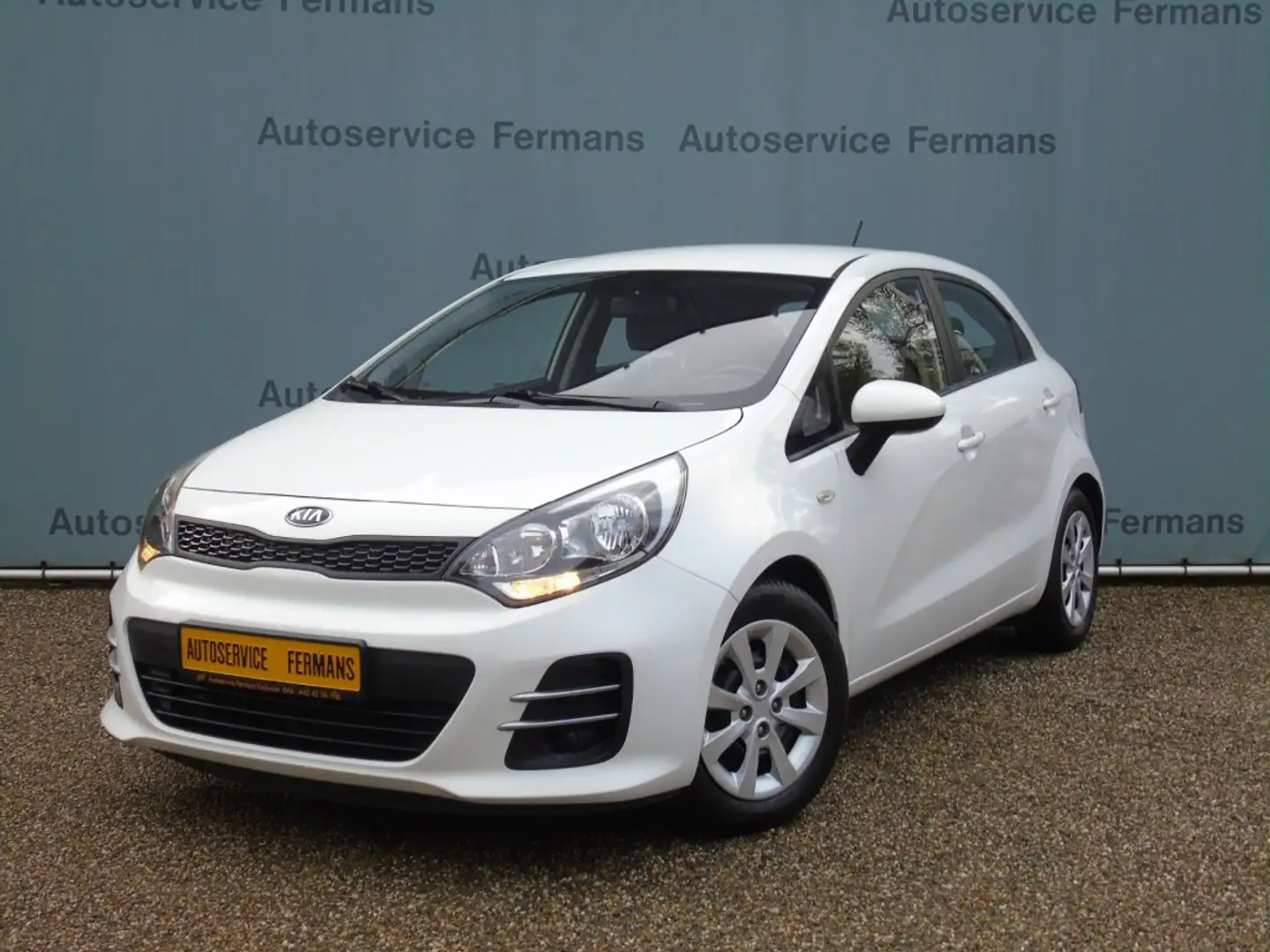 Kia Rio 1.2CVVT - Cool - 2015 - 78DKM - Airco - 5drs Wit - 1