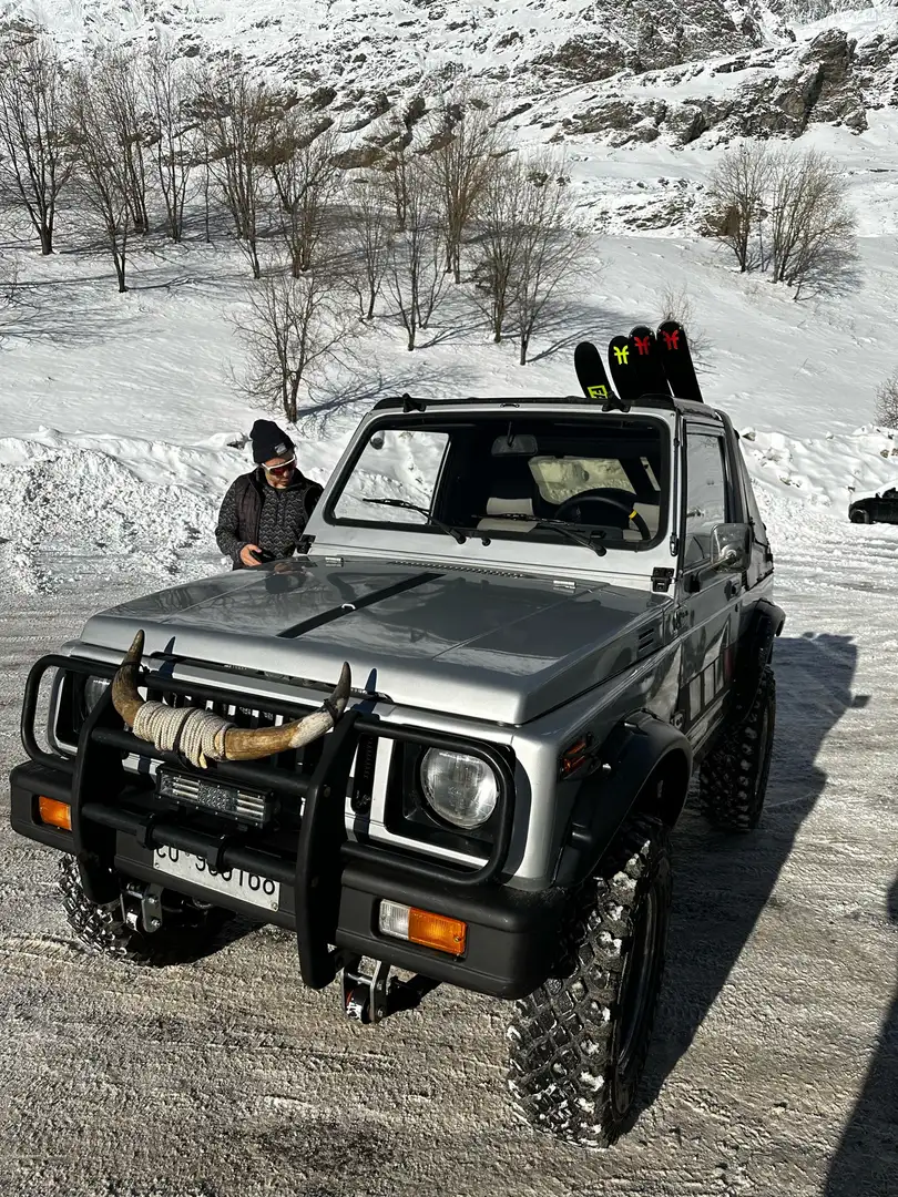 Suzuki SJ 410 Cabrio 1.0 De Luxe Grijs - 1