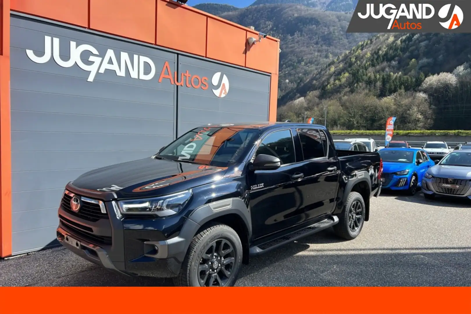 Toyota Hilux 2.8 204 BVA INVINCIBLE 4PL Gris - 1
