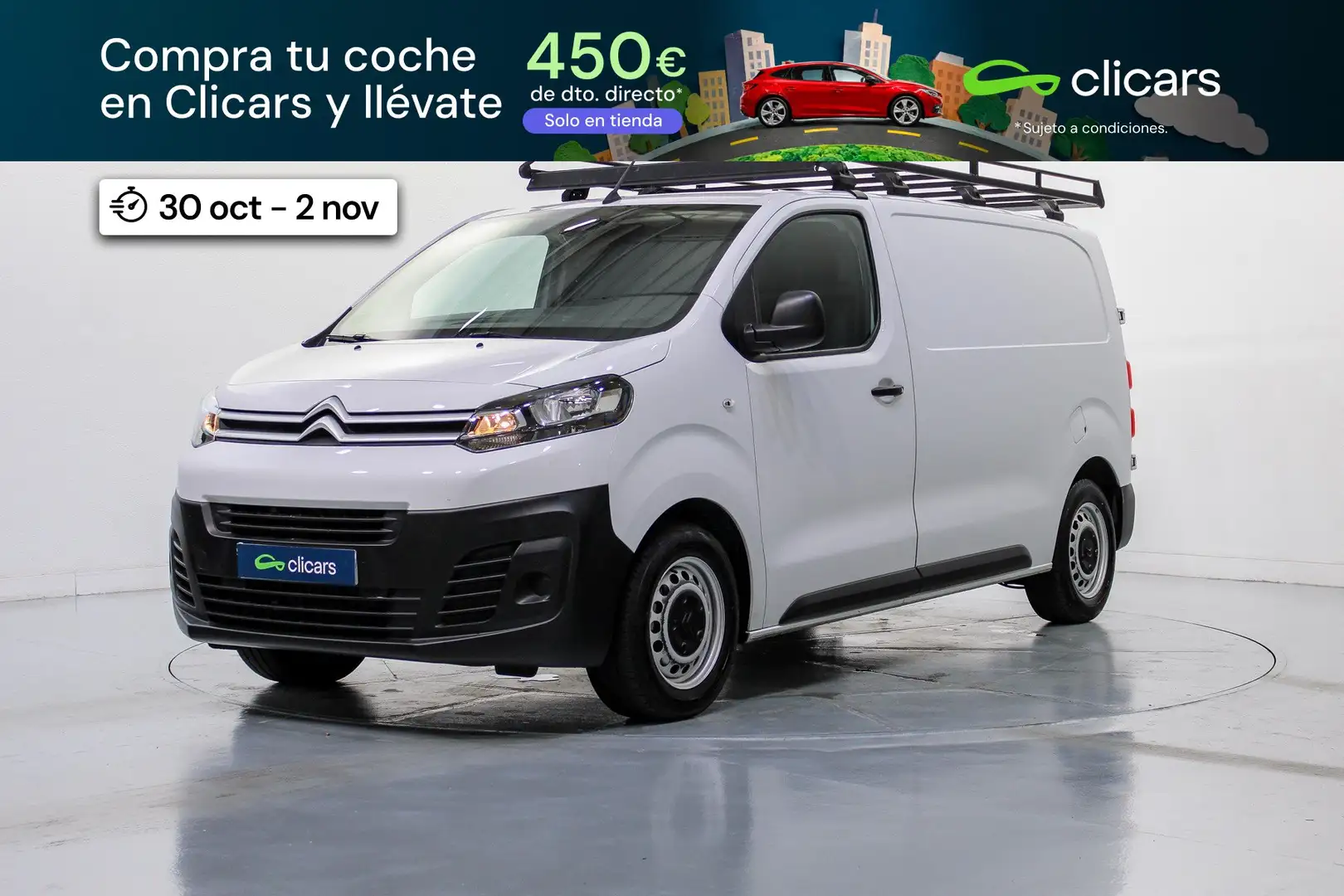 Citroën Jumpy Fg. 1.5 BlueHDI Talla M S&S 120 Blanco - 1