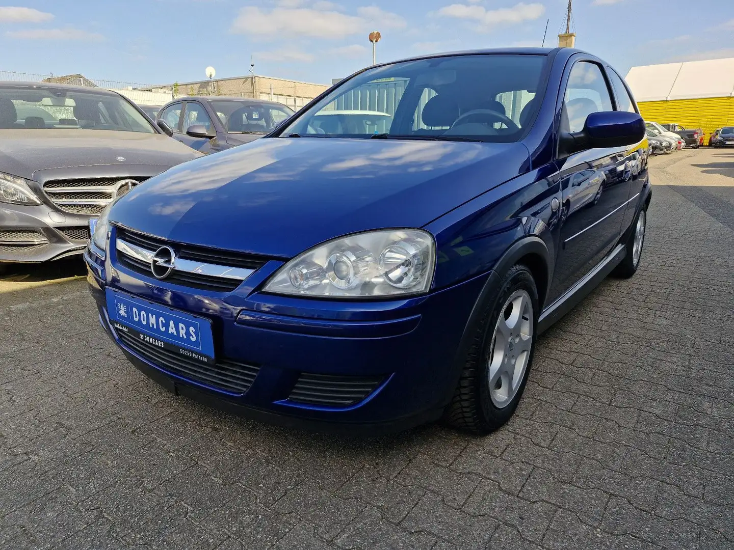 Opel Corsa C Edition// TÜV+ALU+ZV+SERVO+CD+INSPEKTION Blau - 2