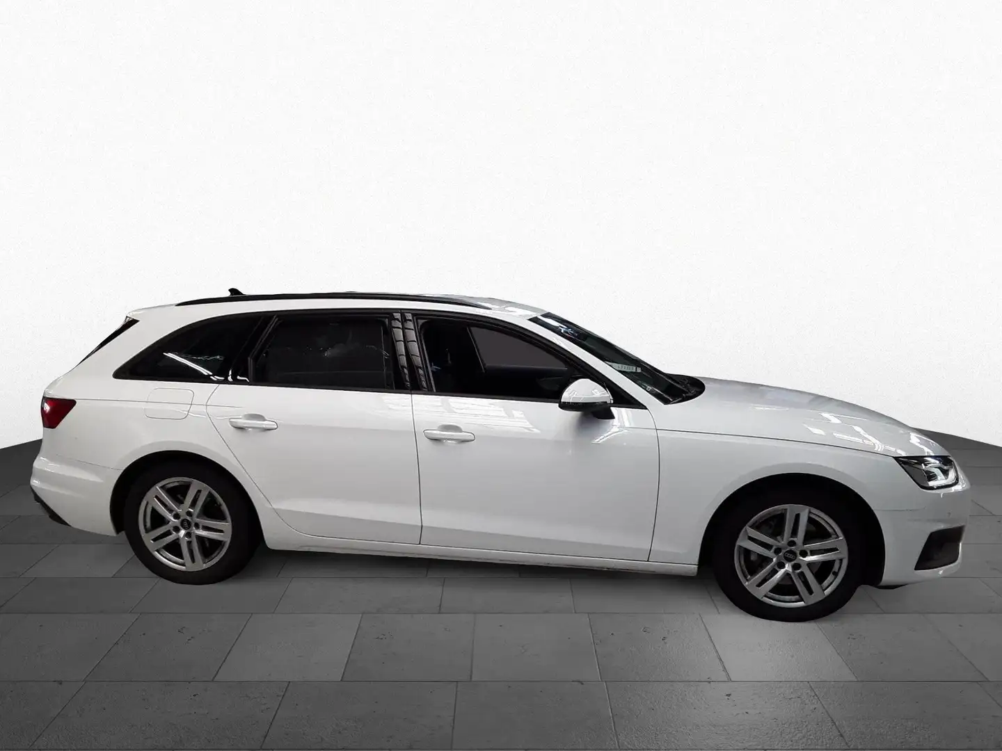 Audi A4 Avant 40 TDI qu. S tr. AHK STHZ ACC eKLAPPE Weiß - 2