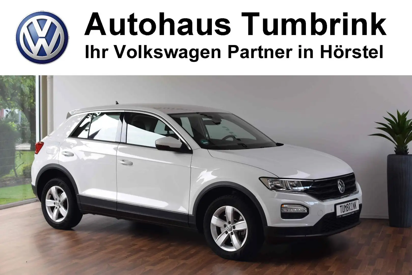 Volkswagen T-Roc TSI PDC Climatronic SHZ Weiß - 1