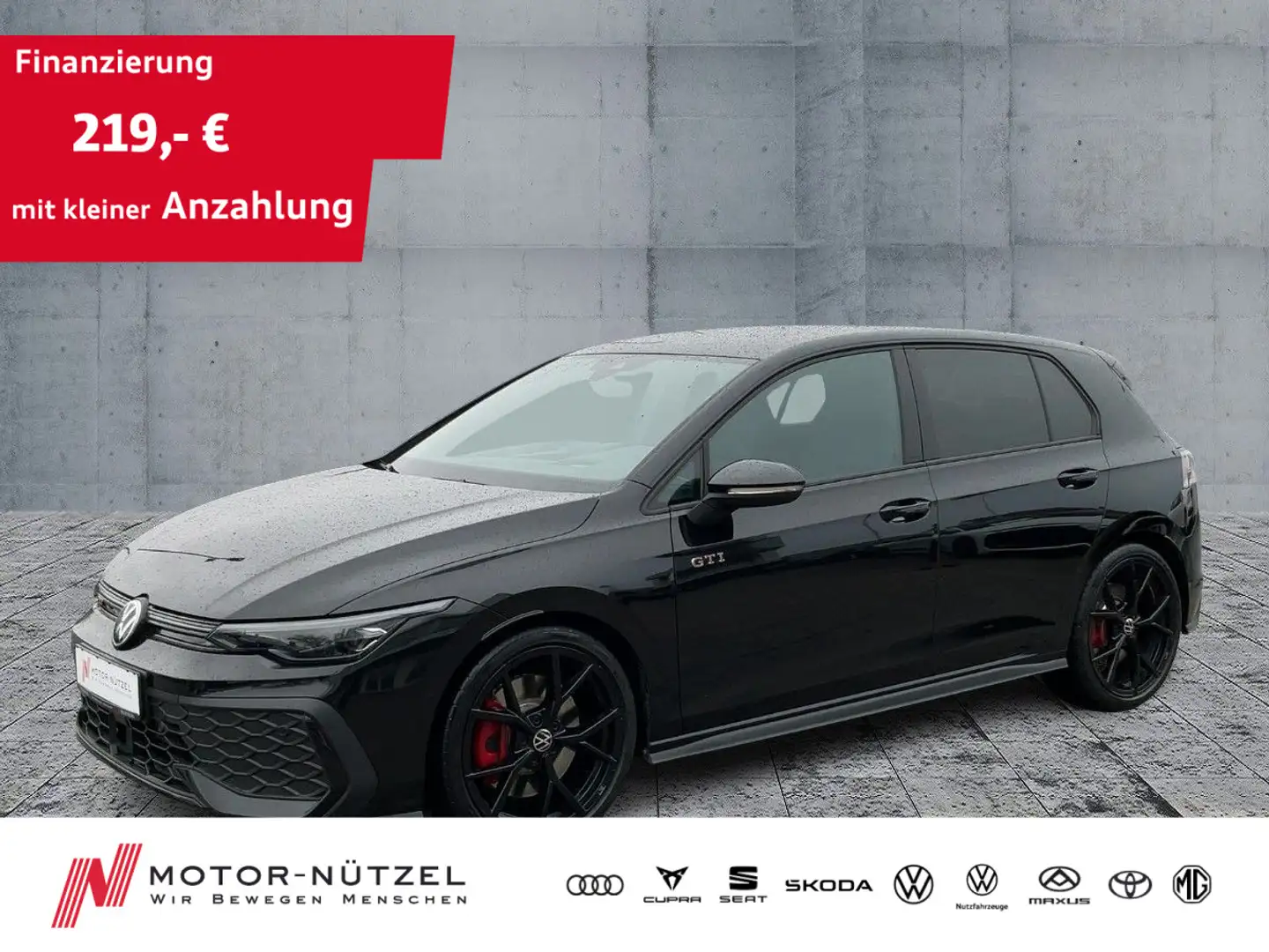 Volkswagen Golf GTI Golf VIII GTI 2.0 TSI DSG MATRIX+NAV+ACC+SHZ+HuD Schwarz - 1