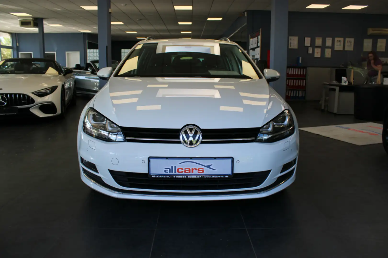 Volkswagen Golf Variant 1.4 TSI DSG -Navi - Xenon - Panorama - Weiß - 2
