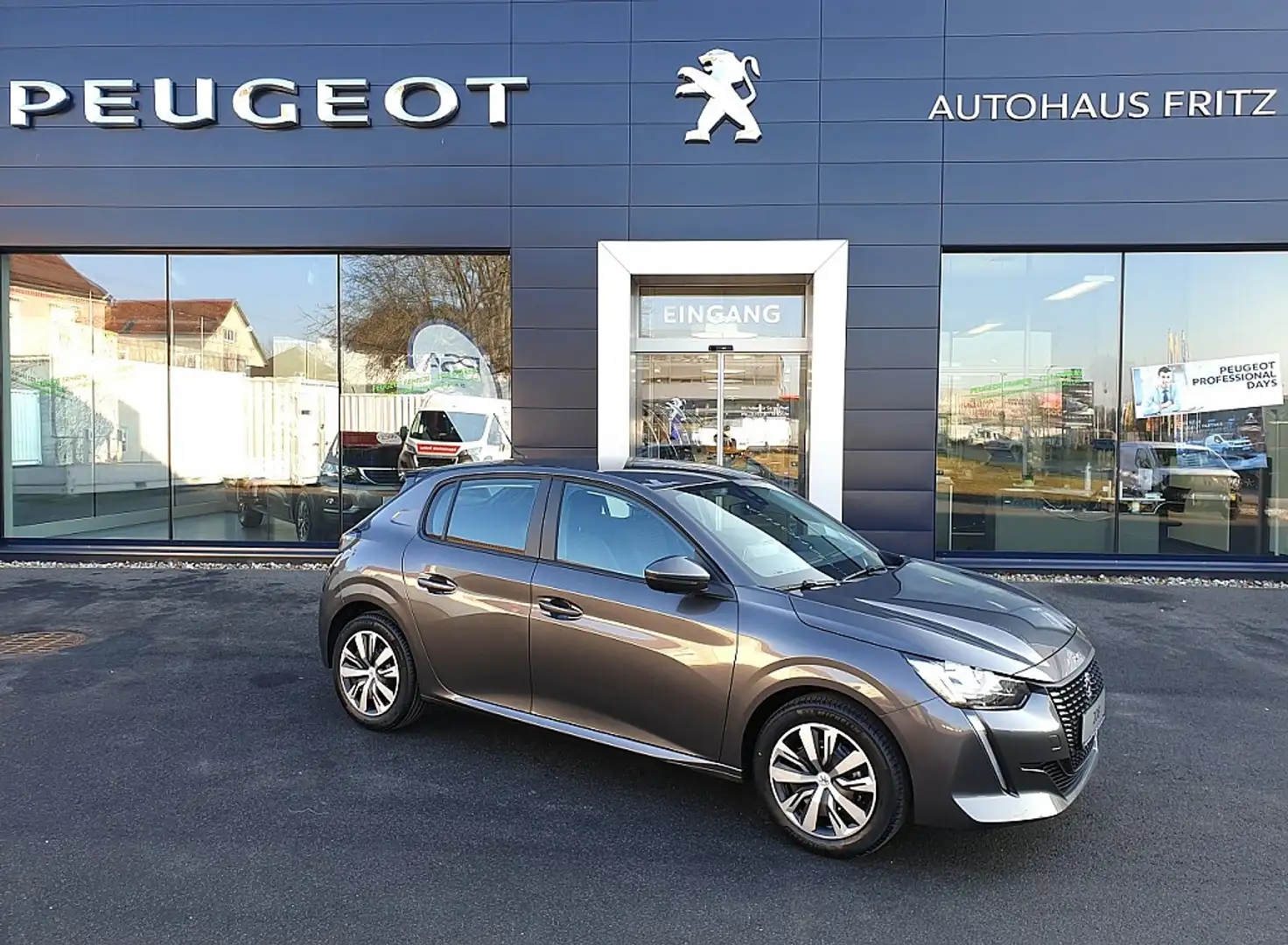 Peugeot 208 Active Pack PureTech 100 S&S "sofort verfügbar" Grau - 2