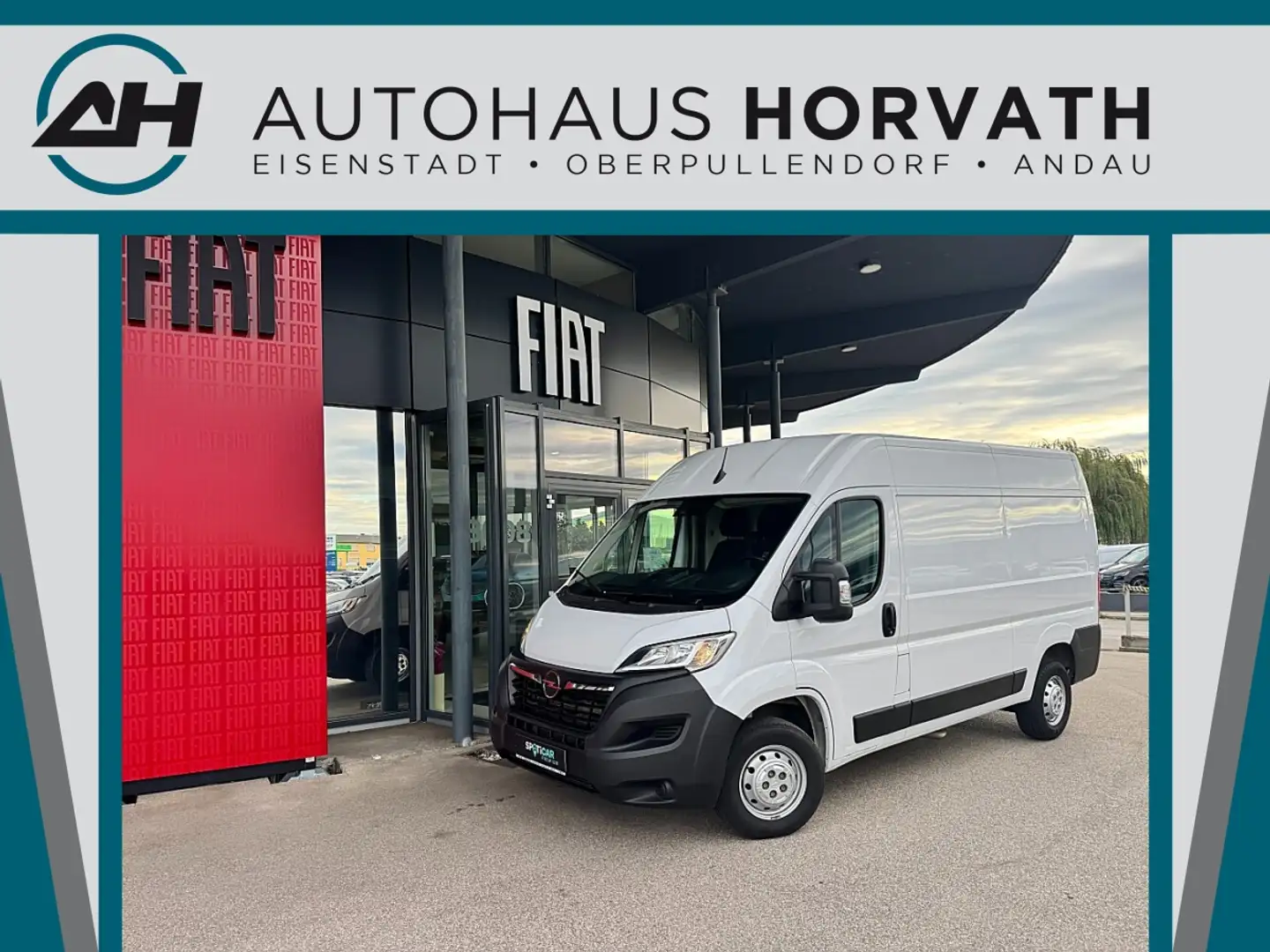 Opel Movano L2H2 2.2 BlueHDi 140 S&S Cargo Edition 3.5t Weiß - 1