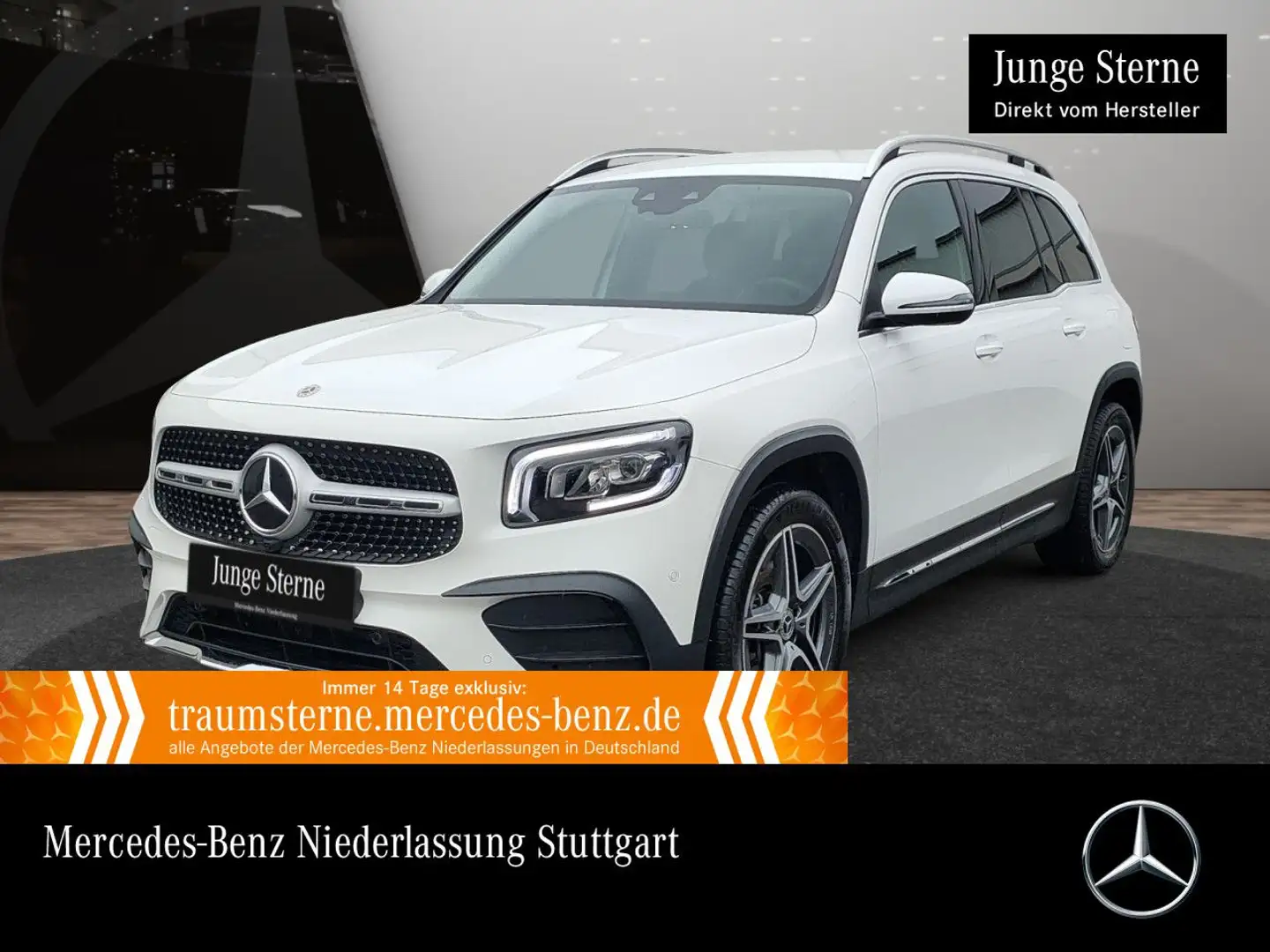 Mercedes-Benz GLB 250 4M AMG+AHK+LED+KAMERA+8G Blanc - 1