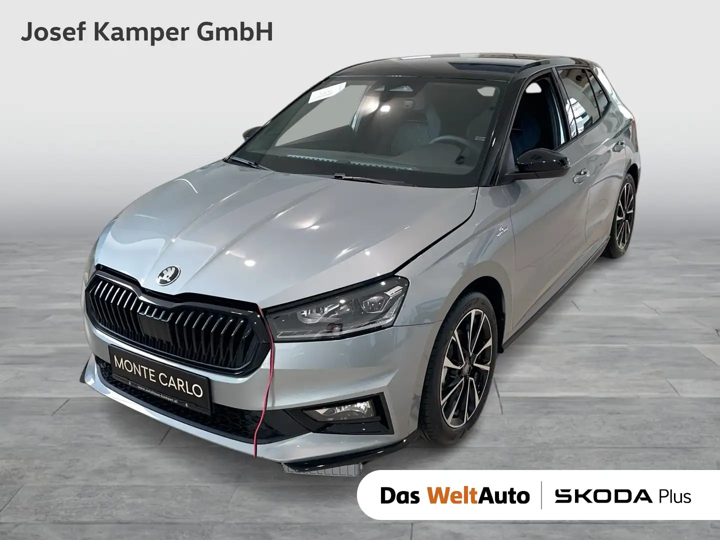 Skoda Fabia Monte Carlo TSI DSG Silber - 1