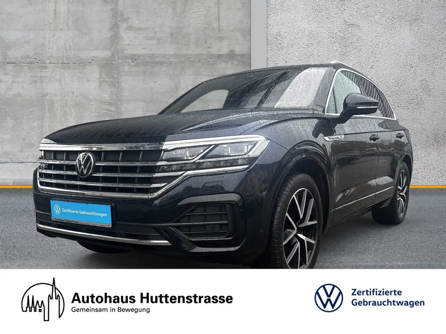 Volkswagen Touareg 3.0 TDI 4M R-Line LEDER MATRIX STANDHZG AIR Blau - 1