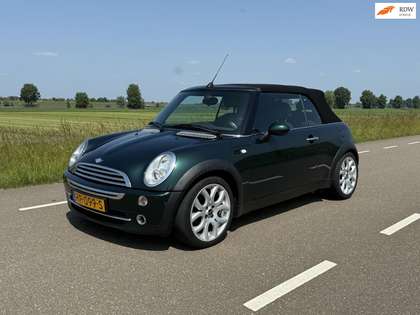 MINI Cooper Cabrio Mini 1.6 in mooie staat, British Racing Green, met