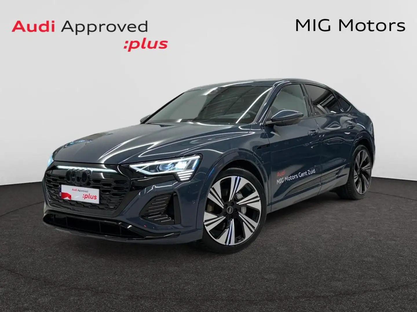 Audi Q8 e-tron Sportback Sportback e-Tron 106 kWh 55 Quattro S li Bleu - 1