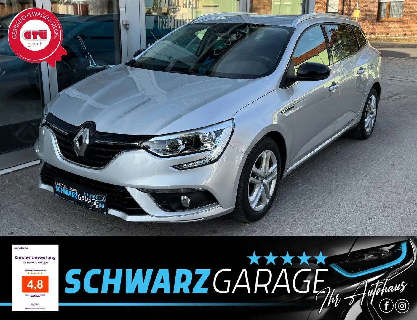 Renault Megane IV Grandtour Limited Silber - 1