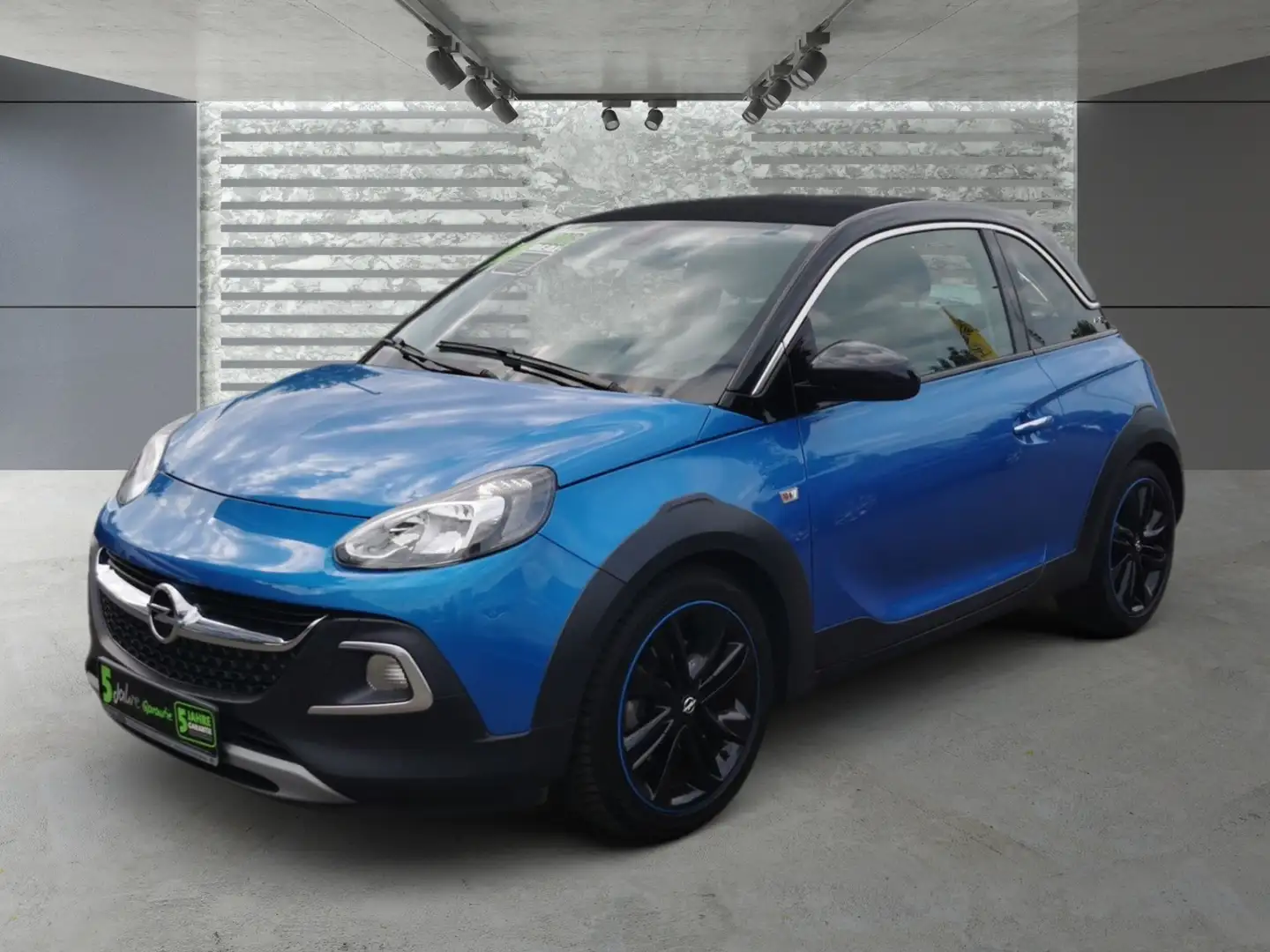 Opel Adam Rocks 1.0 eco Flex Faltdach|Klima|Radio BT Bleu - 2