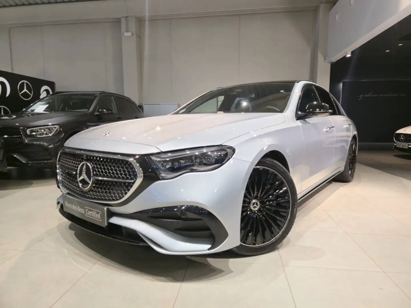 Mercedes-Benz E 220 220d 9G-Tronic Argent - 2