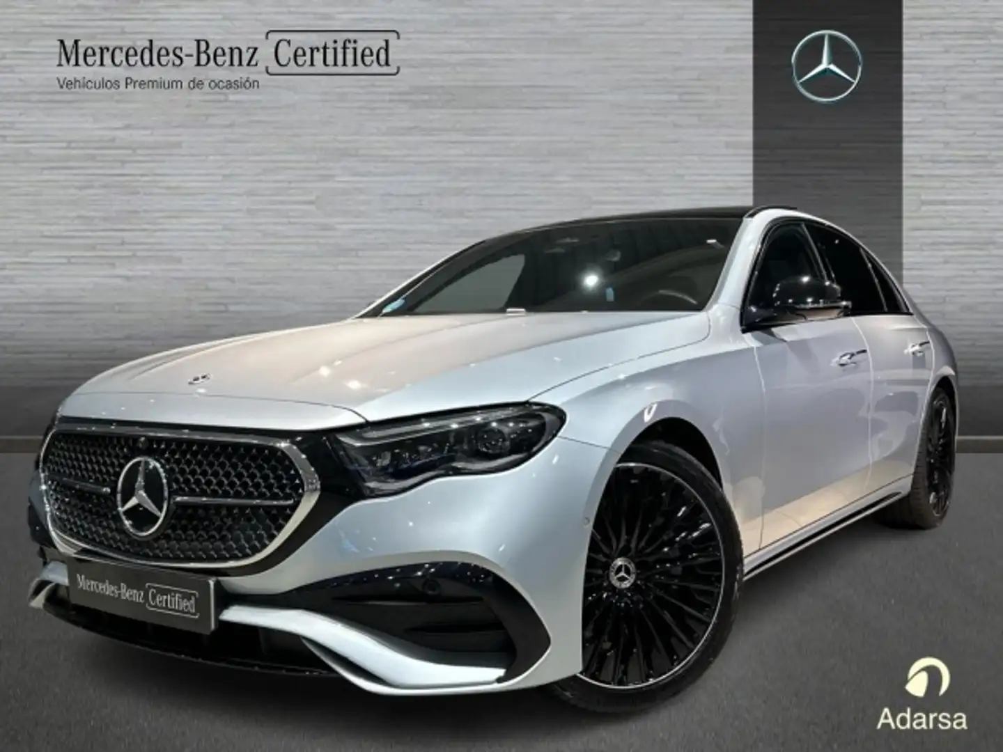 Mercedes-Benz E 220 220d 9G-Tronic Argent - 1