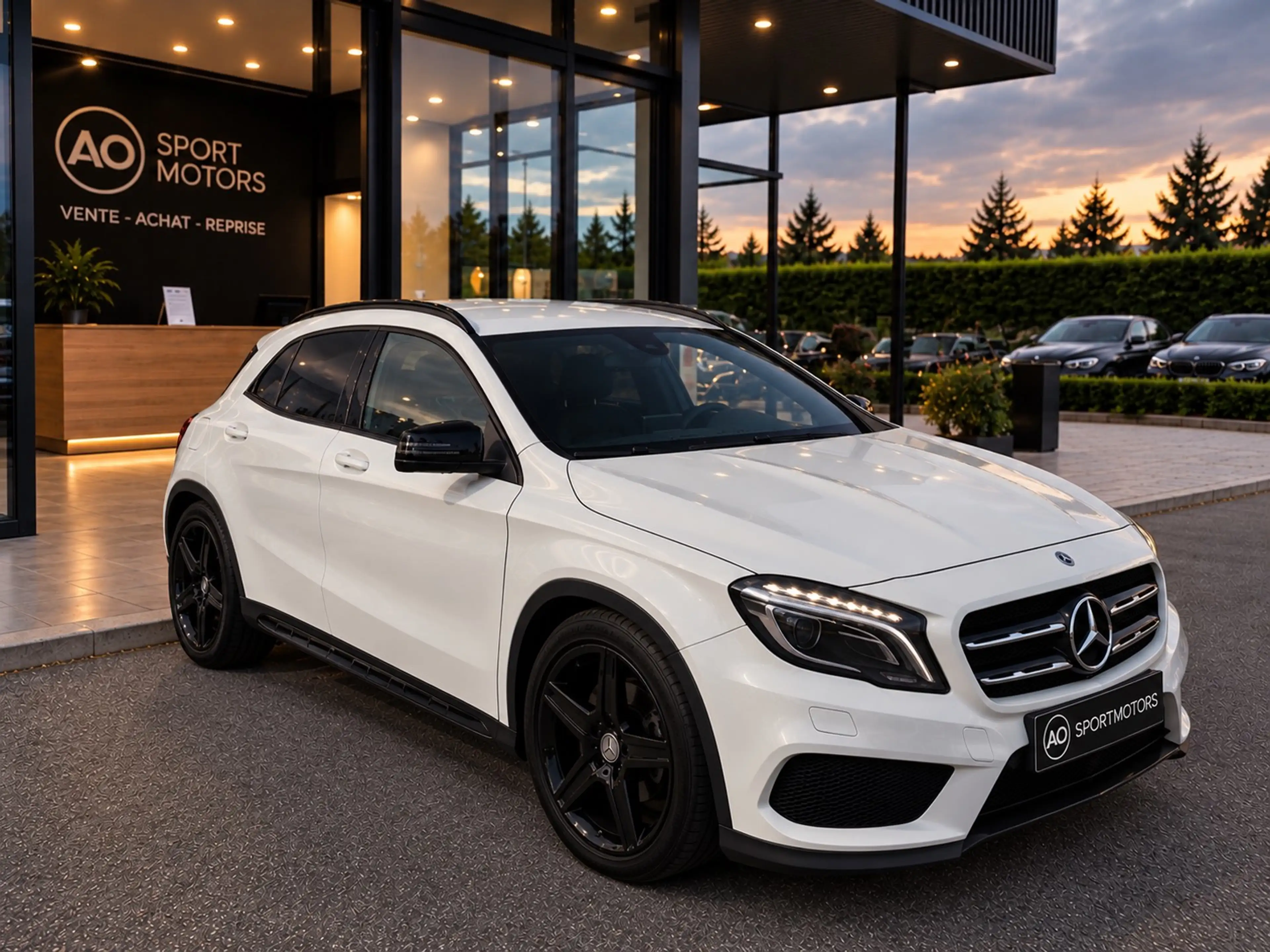 Mercedes-Benz GLA 180 d Pack AMG 1er Propriétaire | Historique |état Showroom !! — photo 5