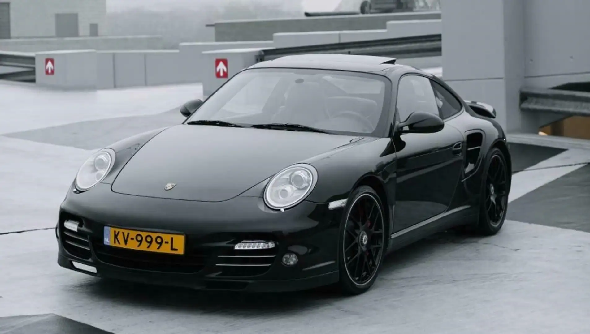 Porsche 911 997 3.8 Turbo Zwart - 1