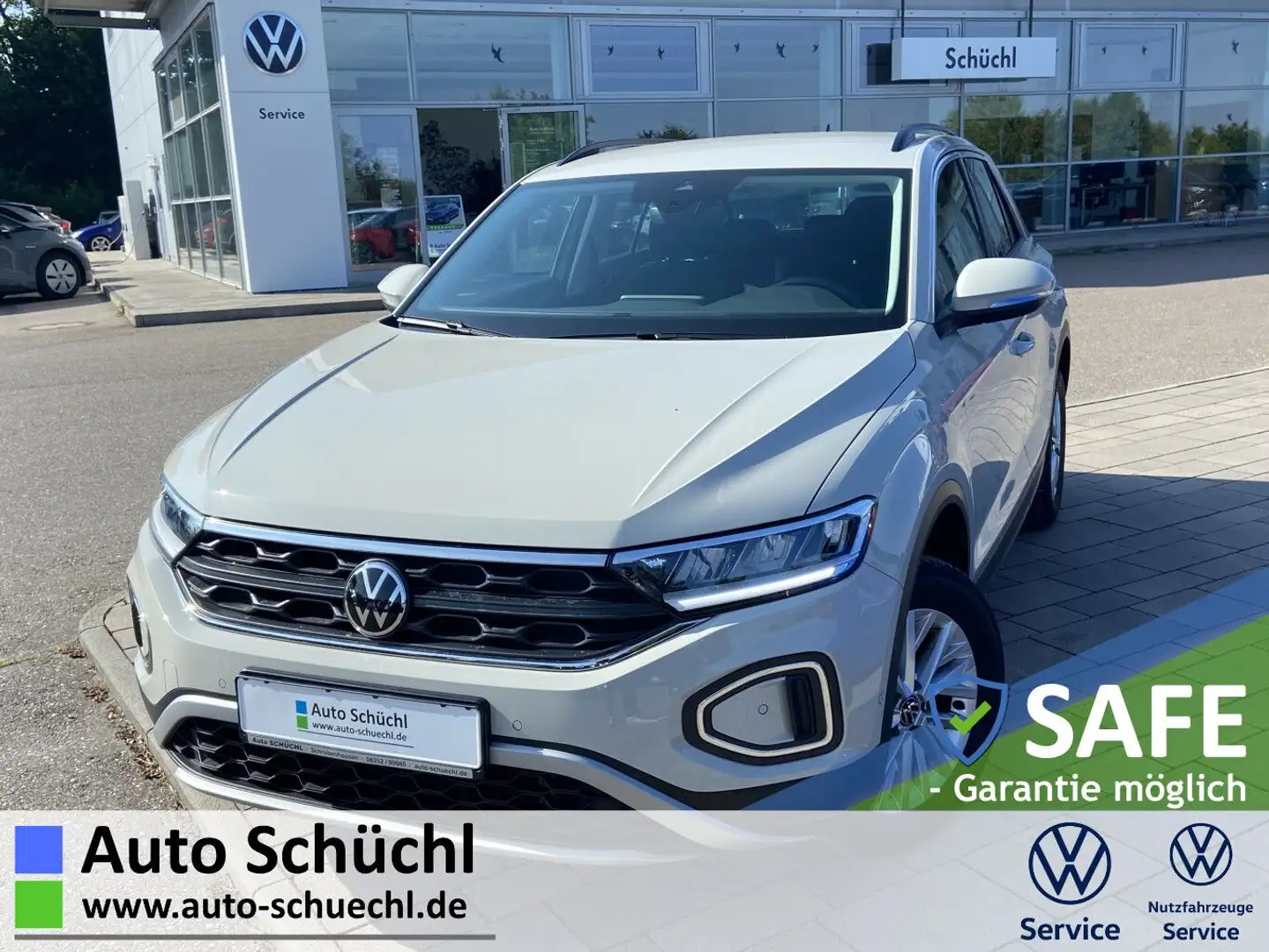 Volkswagen T-Roc 1.5 TSI DSG LIFE NAVI+LED+AHK+APP-CONNECT+ Grau - 1