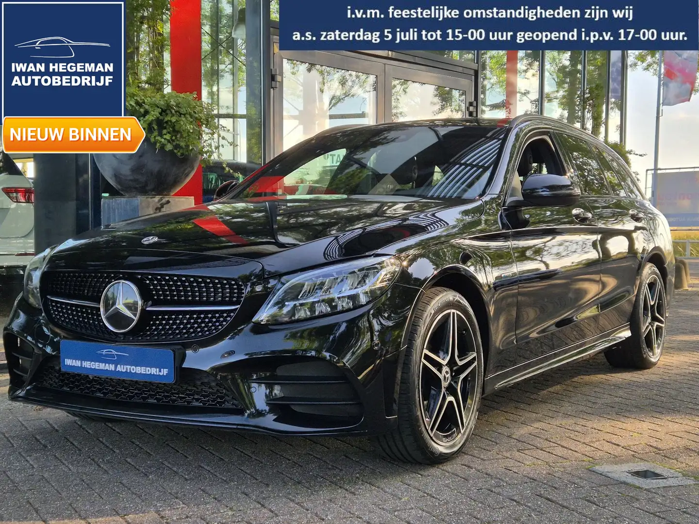 Mercedes-Benz 300 C-klasse e Business Solution AMG | Trekhaak | PDC Zwart - 1