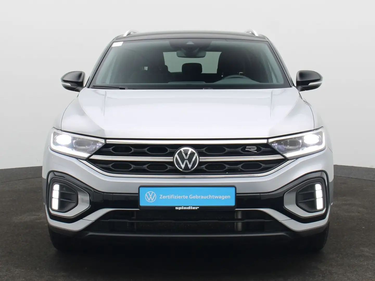 Volkswagen T-Roc R-Line 2.0 TDI DSG / LED, AHK, RFK, Navi Silber - 2