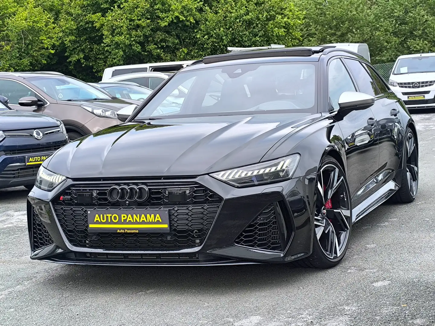 Audi RS6 RS6 Avant 4.0 V8 TFSI 600CV QUATTRO PANORAMIQUE Zwart - 1