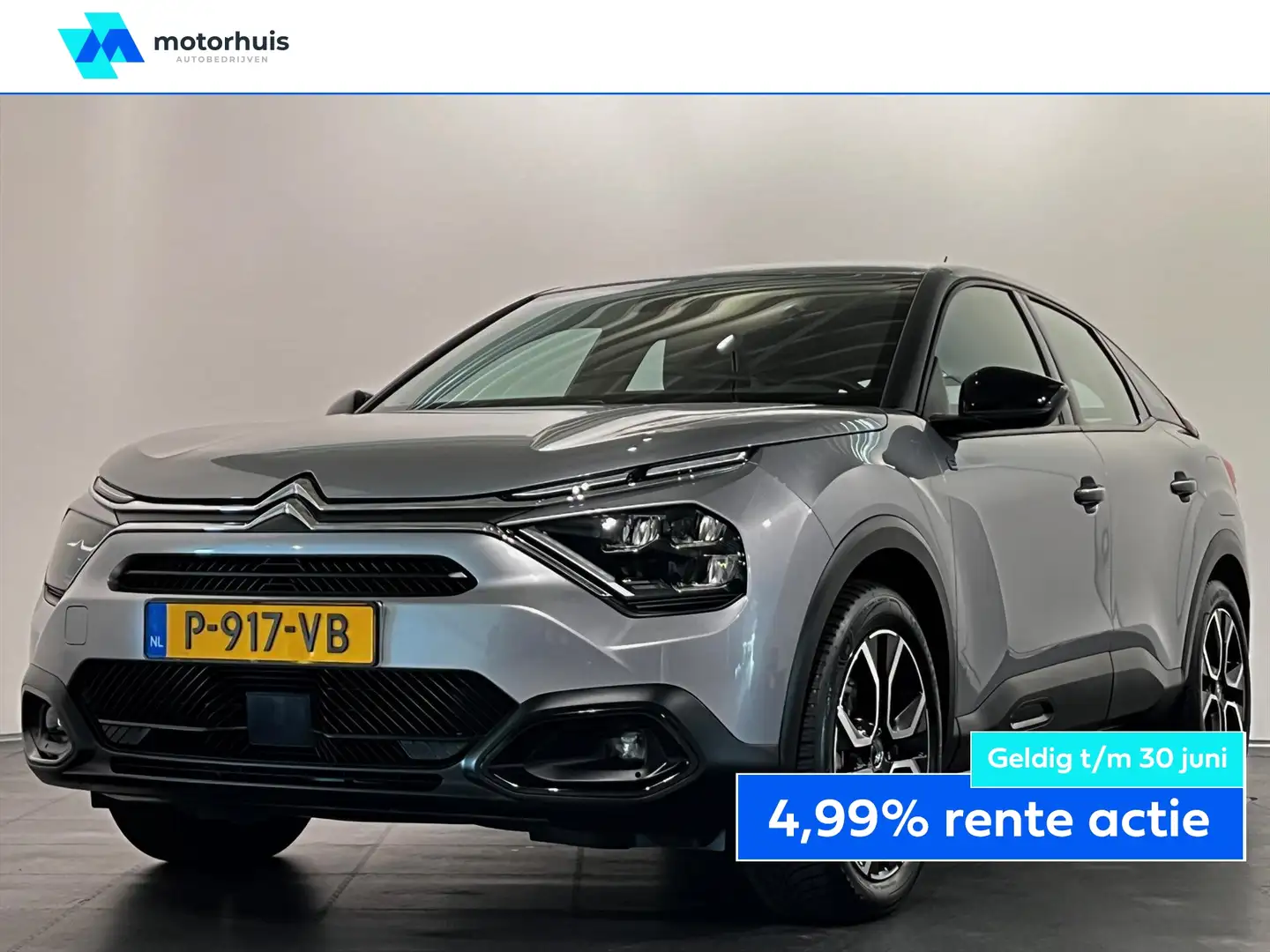 Citroen E-C4 Electric EV 50kWh 136pk Feel Gris - 1