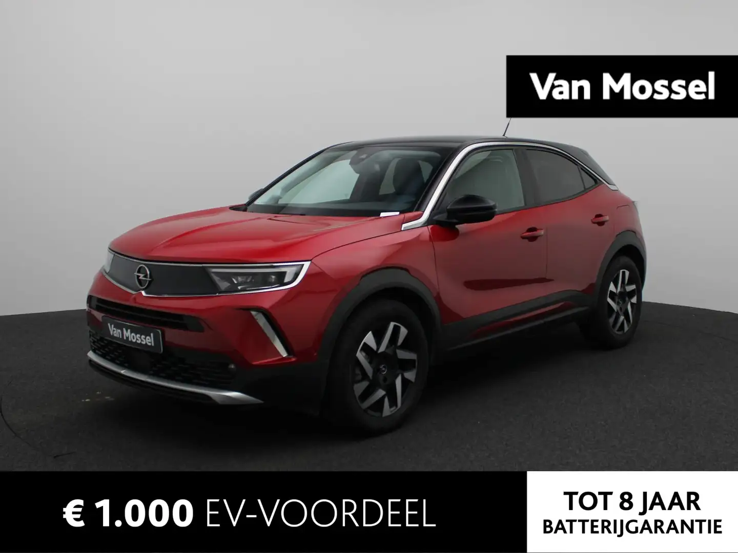 Opel Mokka-E Elegance 50-kW | NAVIGATIE | ACHTERUITRIJCAMERA | Rosso - 1