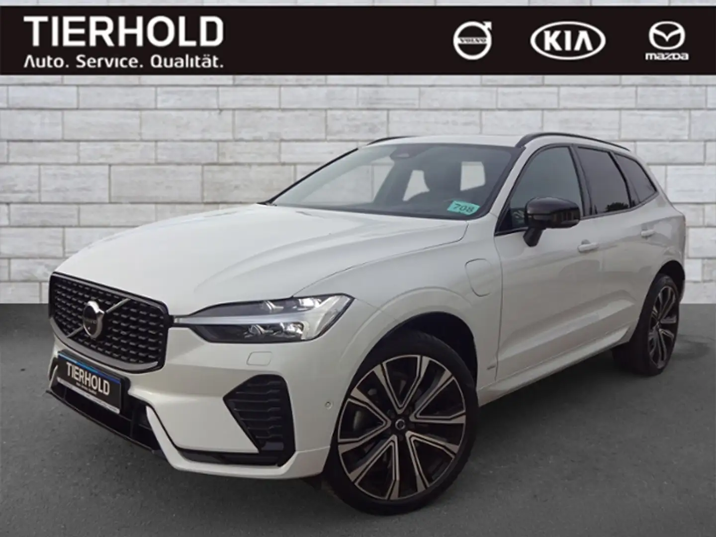 Volvo XC60 T6 R Design Plug-In AWD PANO HUD ACC Google Weiß - 2