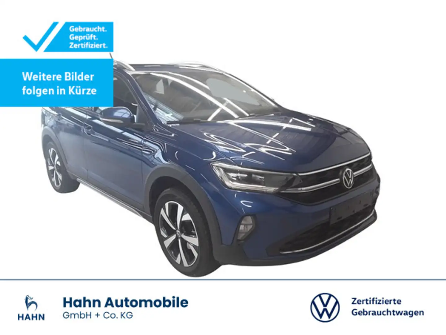 Volkswagen Taigo 1.0TSI DSG Style Matrix Navi ACC CAM APP-C Blau - 1