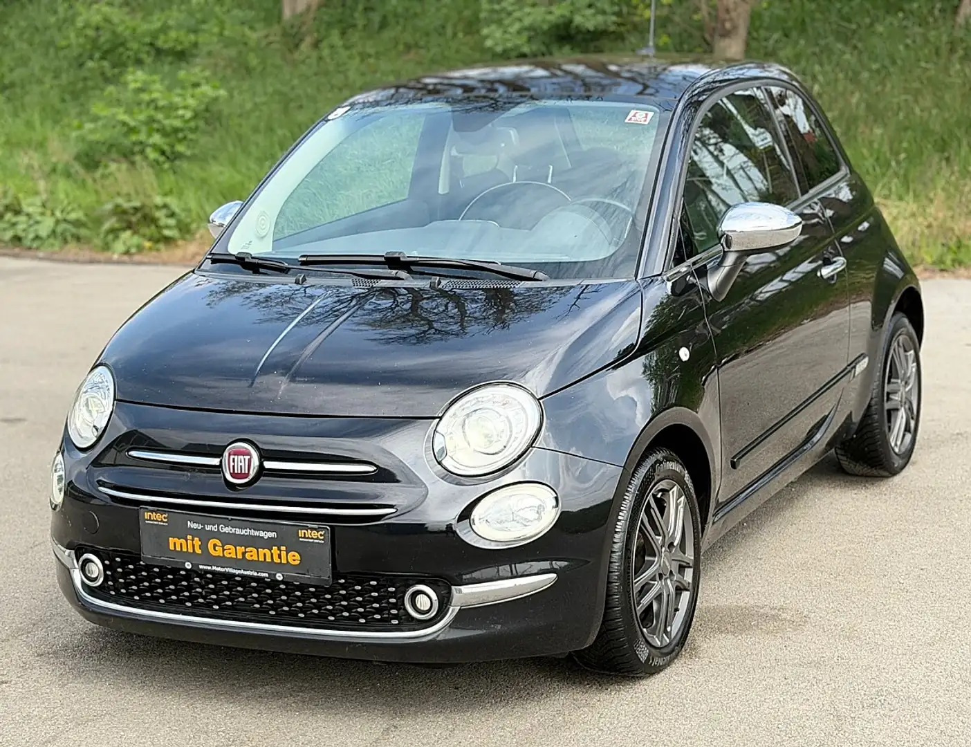 Fiat 500 ECO 1,2 69 Lounge sehr gute Ausstattung Schwarz - 1