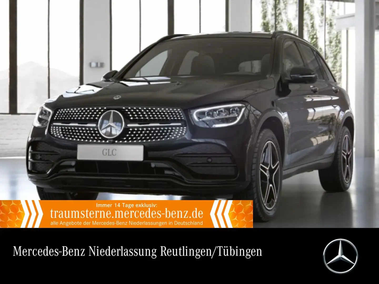 Mercedes-Benz GLC 300 de 4M AMG+NIGHT+360+LED+KEYLESS+9G Schwarz - 1