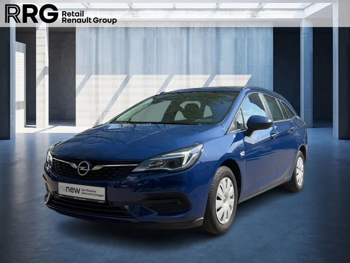 Opel Astra K 1.2 Turbo Basis ABS ESP SERVO ZV eFH USB Blau - 1
