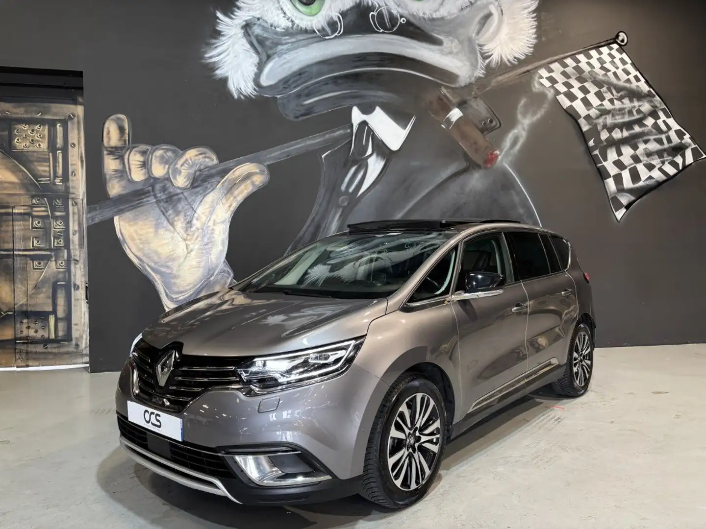 Renault Espace (5) Initiale Paris 2.0 dCi 200 EDC 7 Places Toutes Gris - 2