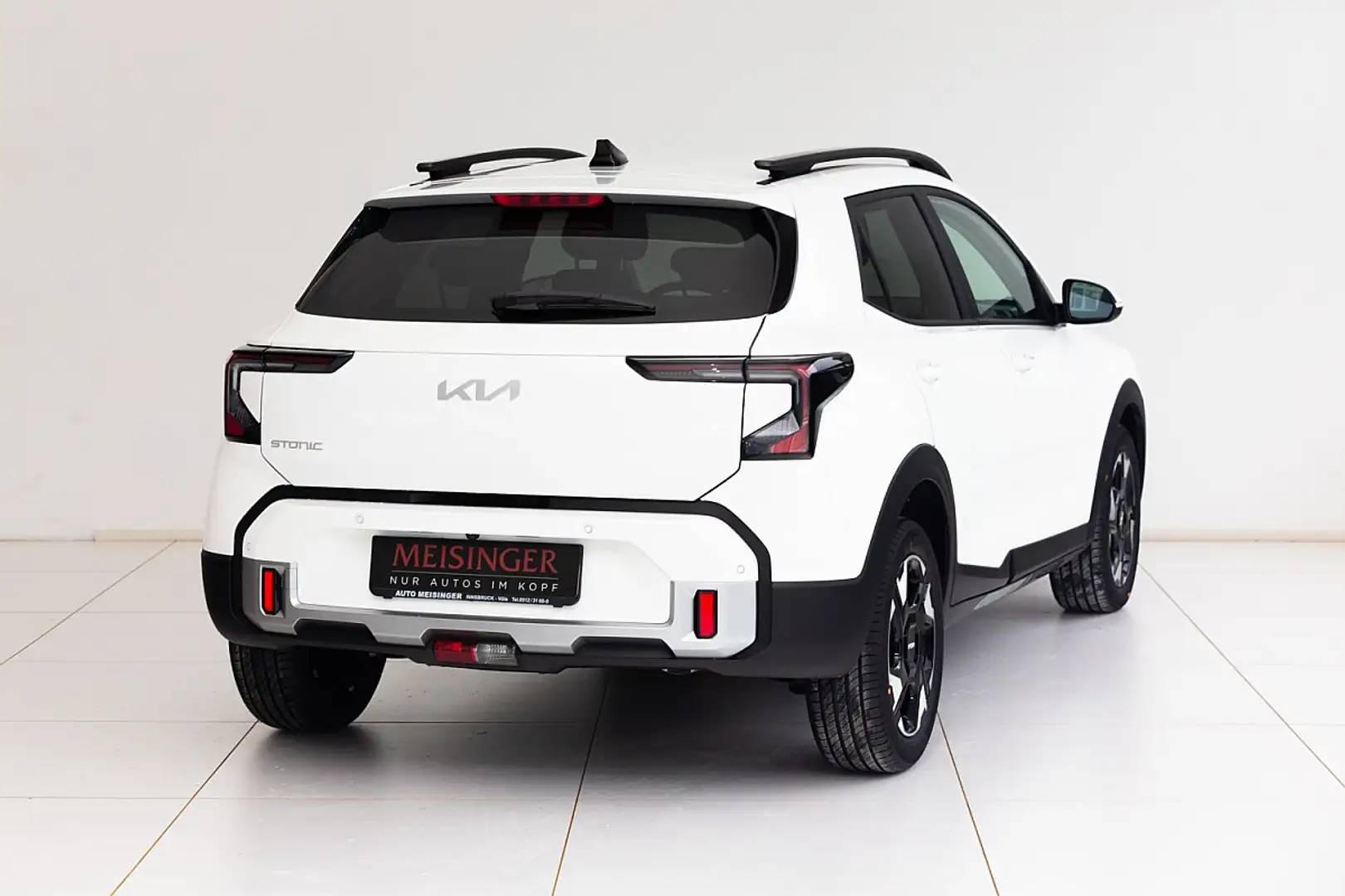 Kia Stonic 1,0 TGDI GPF ISG Silber MY26 Weiß - 2