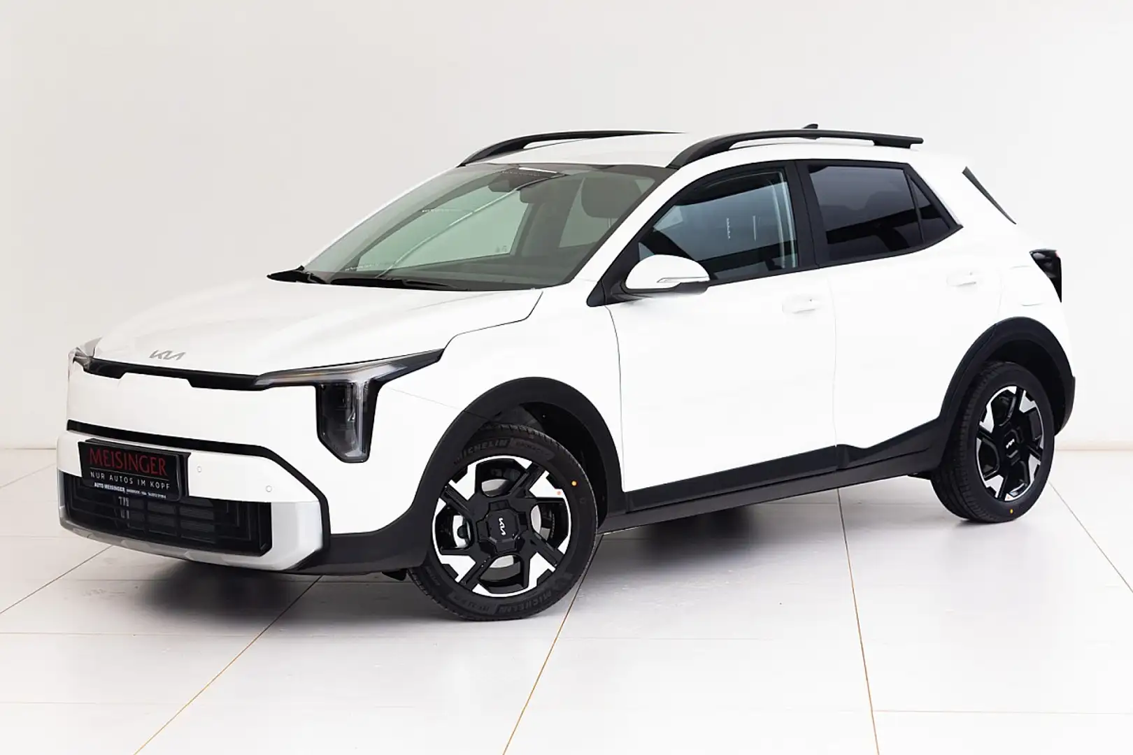 Kia Stonic 1,0 TGDI GPF ISG Silber MY26 Weiß - 1