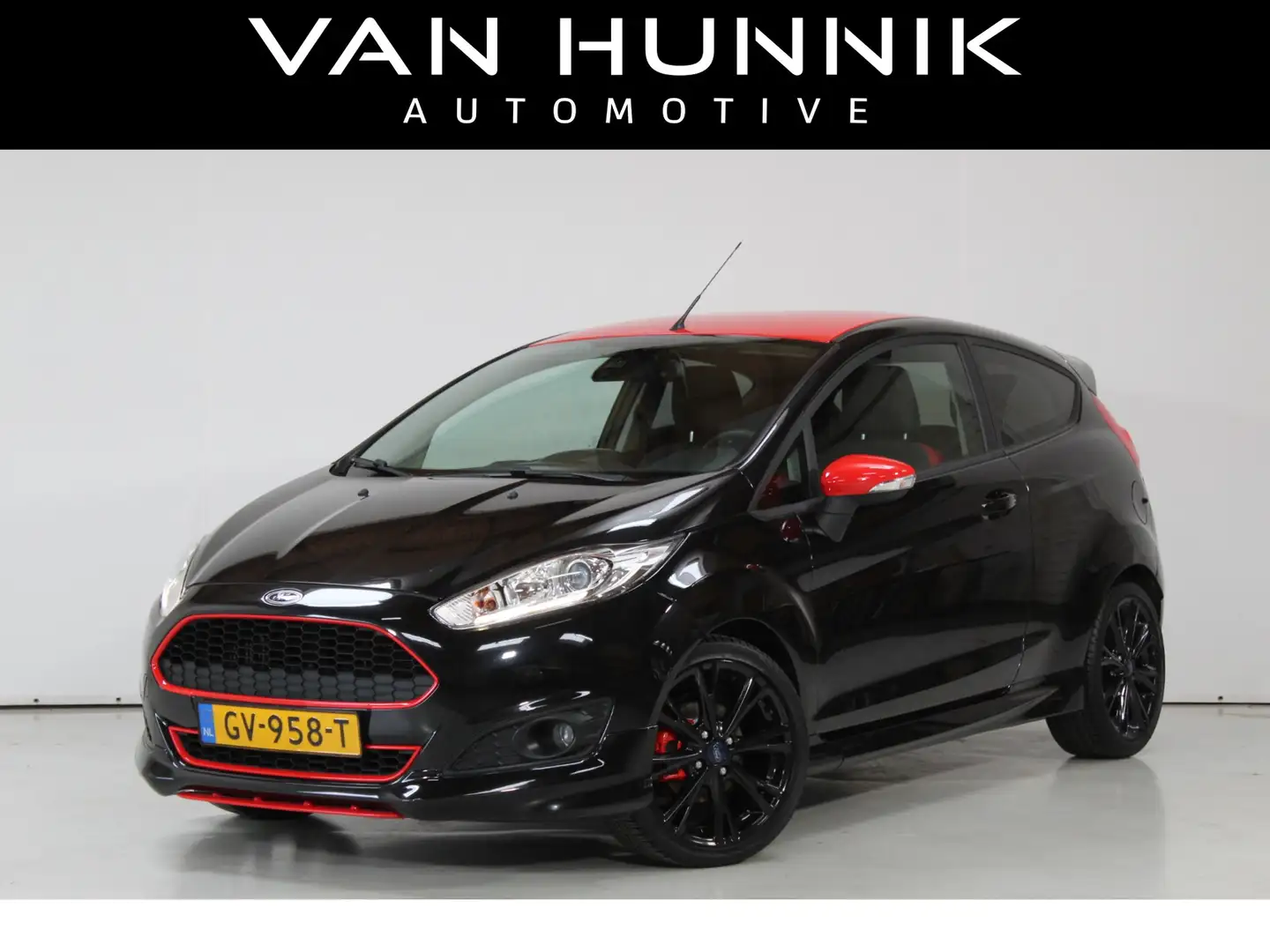 Ford Fiesta 1.0 Black Edition | Nav | Clima | Cruise | Dab+ | Zwart - 1