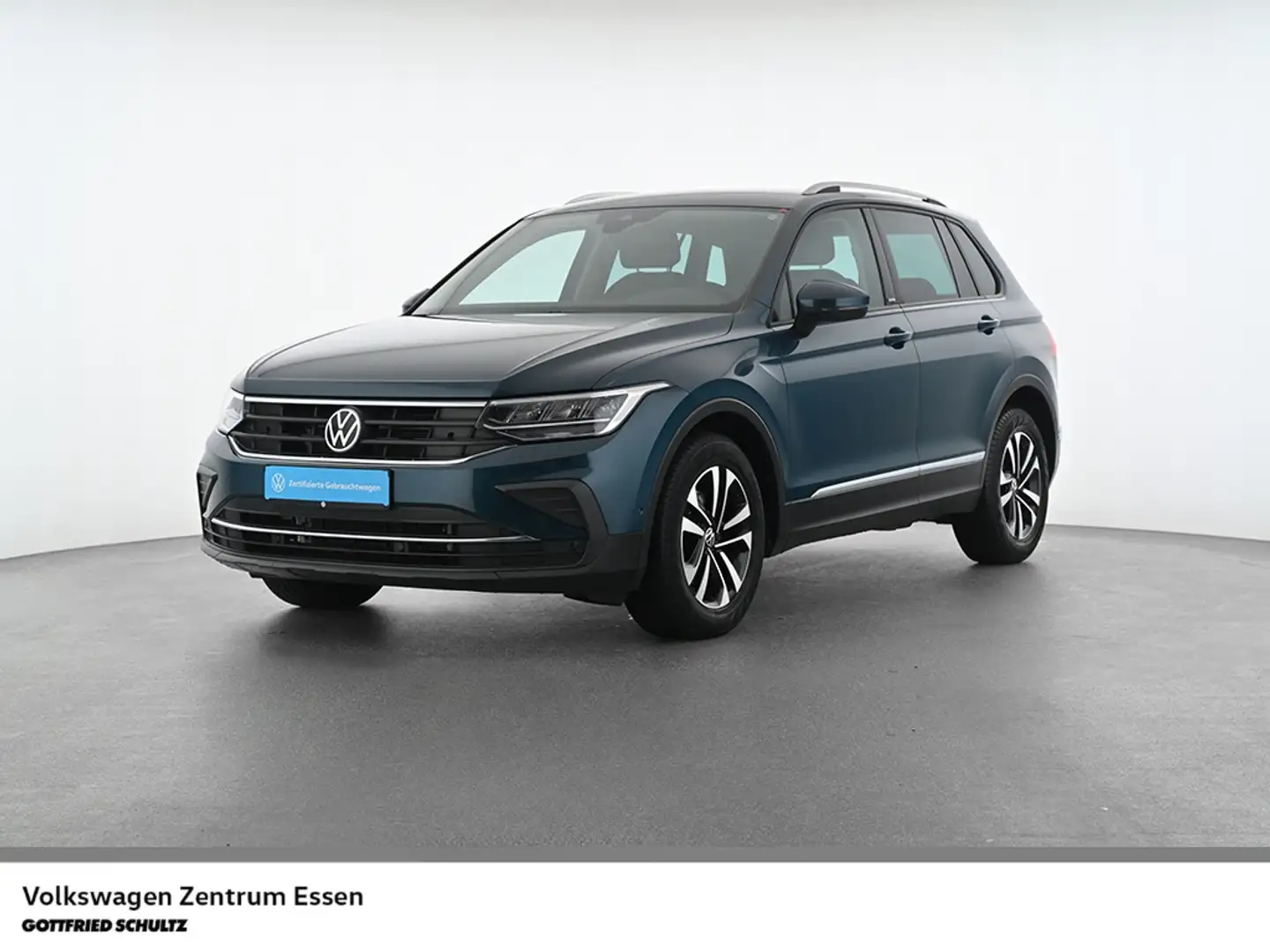 Volkswagen Tiguan United TSI DSG LED Navi Sitzhzg PDC Blau - 1