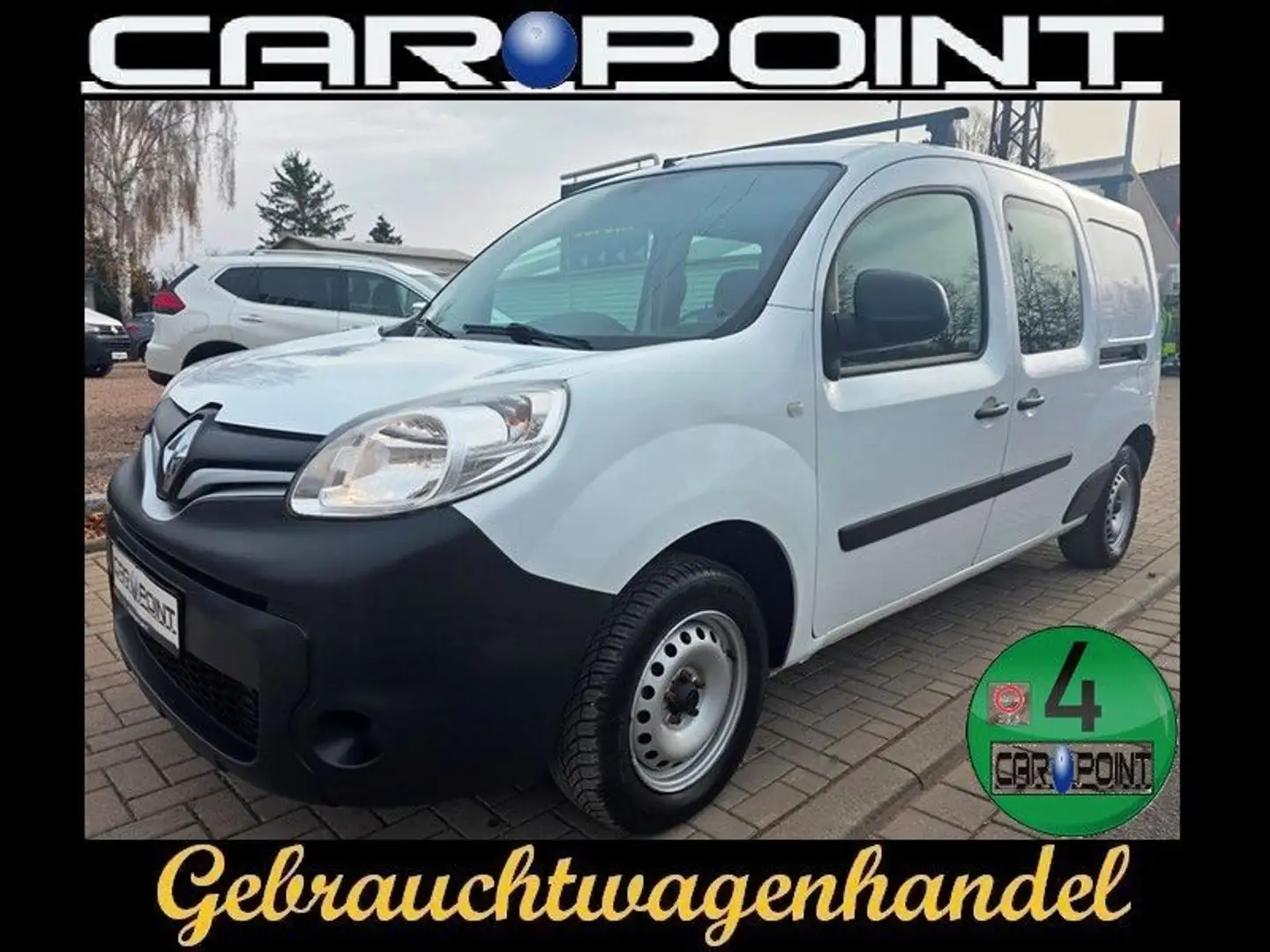 Renault Kangoo Rapid Maxi Extra Combi, Klima, Navi, 5-Si Weiß - 1