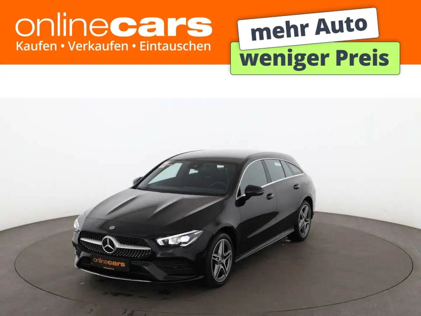 Mercedes-Benz CLA 250 e SB AMG-Line Aut LED NAVI LEDER SITZHZG Schwarz - 1