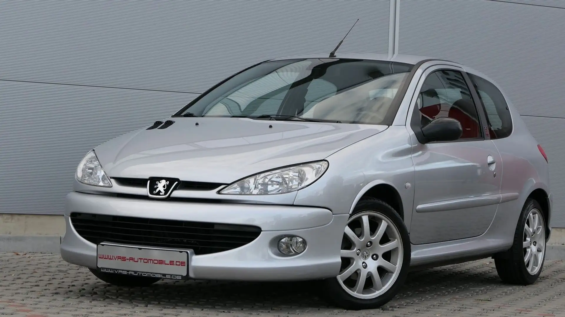 Peugeot 206 GT 2553/4000 2.0 16V 1.Hand Silber - 1